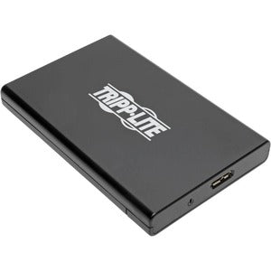 Eaton Tripp Lite Series USB 3.0 SuperSpeed External 2.5 in. SATA Hard Drive Enclosure with Built-In Cable and UASP Support Eaton Tripp Lite Series USB 3.0 SuperSpeed External 2.5 in. SATA Hard Drive Enclosure with Built-In Cable and UASP Support